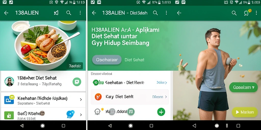 Antarmuka aplikasi 138ALIEN yang informatif dan menarik.