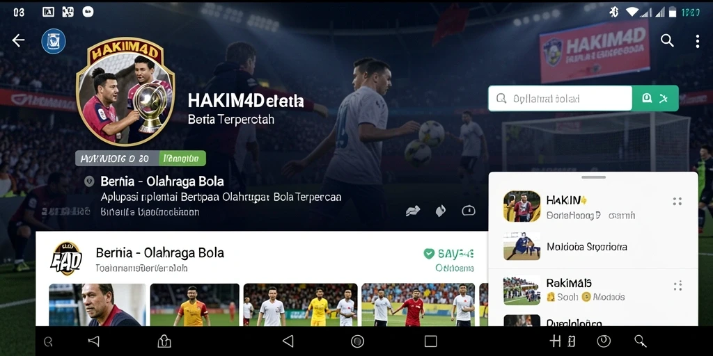 Tampilan antarmuka HAKIM4D yang menarik dan informatif.